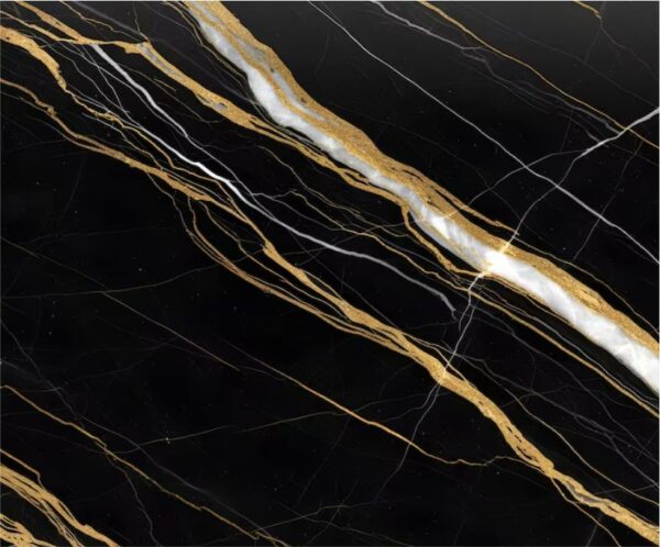 Gold and black Gold & Black Marble